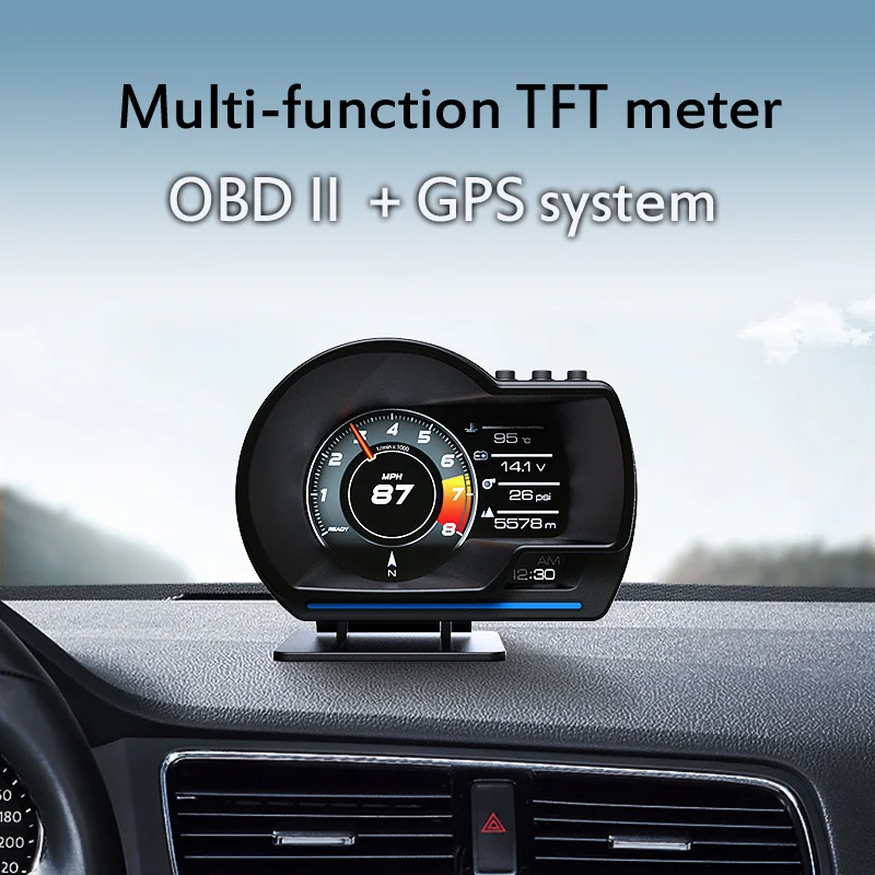 Augstas Kvalitātes OBD2 GPS Navigācijas Dual Režīmā, Ātruma Signāls Head up Displejs HUD par Auto