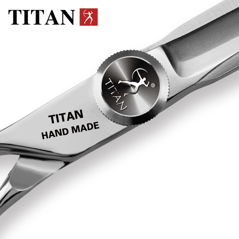 Titan profesionālās 6.0 collu kreiso roku griešanas šķēres šķēres frizētava frizieru šķēres šķēres
