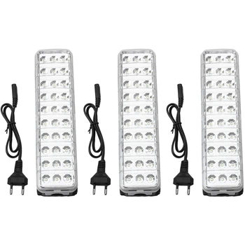 3X LED Avārijas Gaismas Lukturīti, Mini 30 2 LED Režīms Uzlādējams Avārijas Gaismas Lampa Mājas Nometne ārpus Telpām
