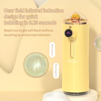 Automātiskās Putu Ziepju Dozators Vannas istaba Smart Roku Mazgāšanas Mašīna Touchless Infrasarkanais Sensors, virtuves Piederumi Ziepju Dozators