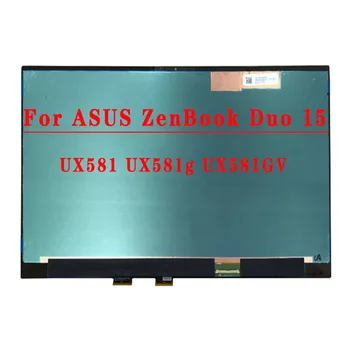 15.6 collu UHD 3840X2160 IPS 40PINS EDP OLED LCD Ekrāns Ar Touch Montāža ASUS ZenBook Duo 15 UX581 UX581g UX581GV