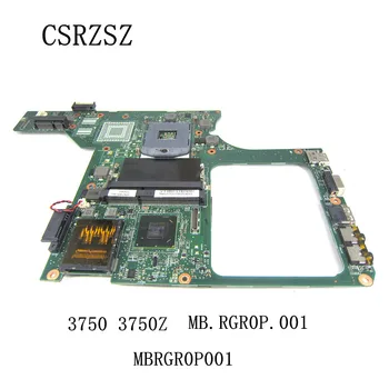 MBRGR0P001 MB.RGR0P.001 Mainboard Par Acer 3750 3750Z Laptopmotherboard Pilnībā pārbaudīta