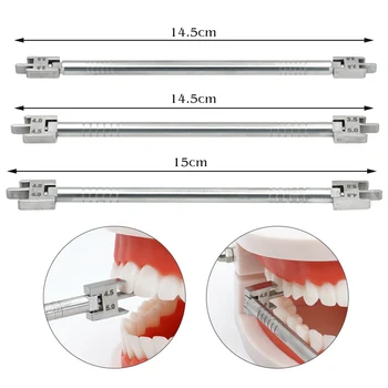 3pc Ortodontijas Zobu Leņķis Positioner Autoklāva Regulējams Pozicionēšanas Platums Locator Zobārstniecība Lab Instruments
