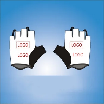 Pasūtījuma Dizains Velo cimdi Personalizētu logo GĒLA triecienu absorbēšanas augstas kvalitātes vasaras pusi pirkstu Velosipēdu cimdi
