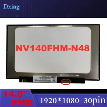 14.0 IPS Klēpjdatoru LCD Ekrāna NV140FHM-N48 Fit B140HAN04.0 N140HCA-EBI Lenovo ideapad 330S-14IKB 330S-14AST 1920x1080 30pin