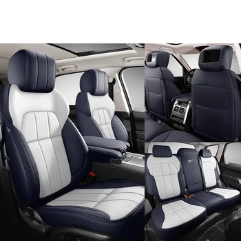 Pasūtījuma Auto Sēdeklis, kas sedz 100% Volvo XC90 2015 2016 360 ° Surround Ūdensizturīgs Auto Accesorios Interjera Aizsargs Spilventiņi 차량용품