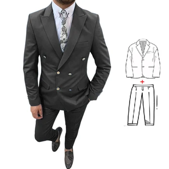 Kostīmu Homme Black Kāzu Uzvalki Vīriešiem 2023 Slim Fit Līgavainis Uzvalku Oficiālu Balli Puse Vīriešu Uzvalks Modes Biznesa Vīriešu Apģērbs