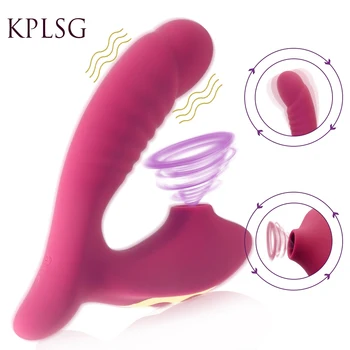 Maksts Nepieredzējis Vibrators 10 Ātrumu Vibrācijas Orālā Seksa Iesūkšanas Klitora Stimulācija Sieviešu Masturbācija Erotiska Seksa Rotaļlietas Pieaugušajiem