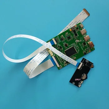 EDP Kontrolieris valdes Mini HDMI-saderīgam 2K par NV156FHM-N61 NV156FHM-N61 V8.1 NV156FHM-N62 1920X1080 Tips-k Micro USB LED LCD
