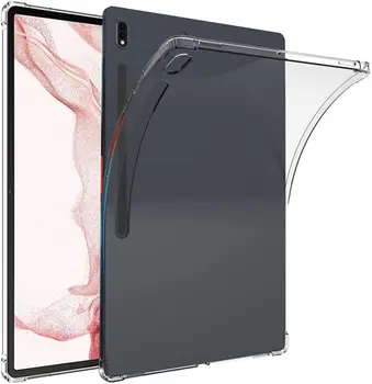 Tablet Case For Samsung Galaxy tab S8 S9 ultra 14.6 SM-X910 2023 Mīksto TPU Segtu Cilnes S8 S9 S7 11