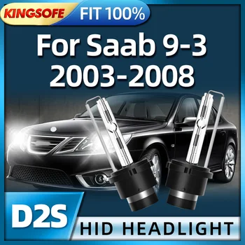 Roadsun 12V 35W D2S Ksenona HID Lampas, Auto Lukturu 6000K Auto Gaismas Replaceme Par Saab 9-3 2003 2004 2005 2006 2007 2008