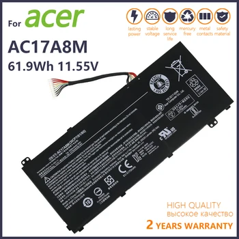 Patiesi Oriģinālu AC17A8M 11.55 V 61.9 Wh Jaunu Klēpjdatoru Akumulatoru Acer 3ICP7 Spin 3 SP314-52-34M3 SP314 SF314