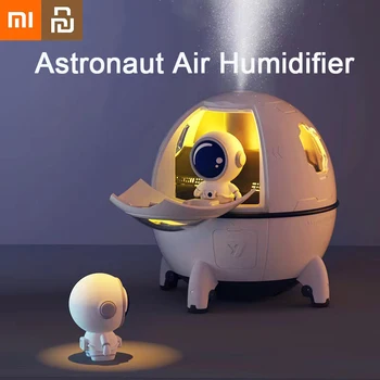 Xiaomi Youpin Gaisa Gaisa Mitrinātāju, Portatīvo Aromātu, Ēterisko Eļļu Difuzoru Ar Nakts Gaismu Iekasējams Astronauts Mini Desktop Dumidifier
