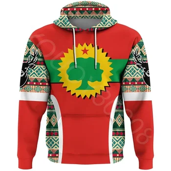 Āfrikas Vīriešu Kritums Ziemas Apkalpes Kakla Gadījuma Zaudēt Iespiesti sporta Krekls Harajuku pelēkā vārna Tigray Emblēmu, Logo Lauva sporta Krekls 2022