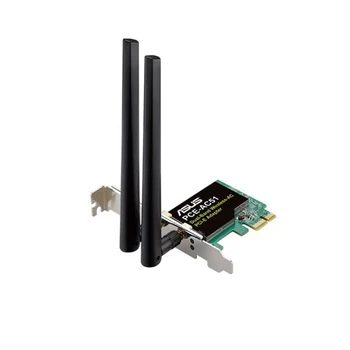 ASUS PCE-AC51 AC750 PCIe WiFi Adapteri Kartes Dual-Band 2x2 802.11 AC Bezvadu Adapteri, ar ātrumu līdz 750 Mbps