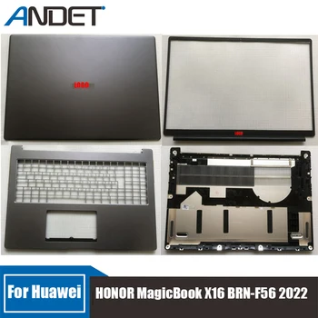Jauns Huawei HONOR MagicBook X16 BRN-F56 2022 Lcd Back Cover Rāmis Palmrest lielo burtu Tastatūras Bezel Klēpjdatora Korpusa Apakšā
