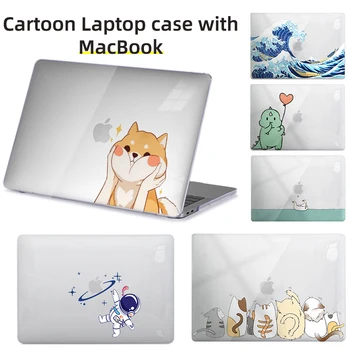 Piemērots 2023 Jauns Macbook Pro 16 A2485 Klēpjdators Gadījumā Karikatūra Modelis Macbook Pro, 14 A2442 Aizsardzības Uzmava