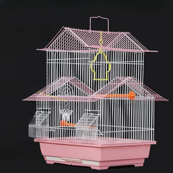 Plastmasas Baložu, Putnu Būrīši Apdare Dārza Āra Piederumi Putnu Būriem Papagailis Portatīvo Jaula Pajaros Pet Produktu SR50BC