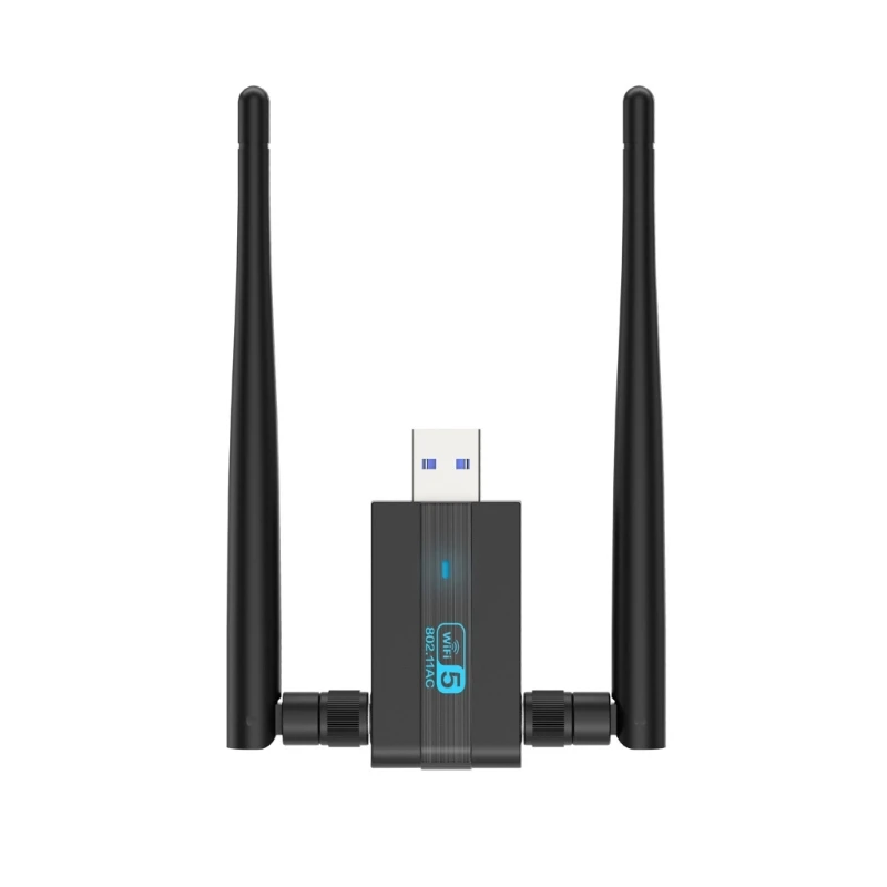 1300M USB3.0 wi-fi Karti Bluetooth-savietojams Adapteris 2 in1 Dongle 2.4/5G Bezvadu tīkla Karte Wlan Raidītājs Uztvērējs N58E