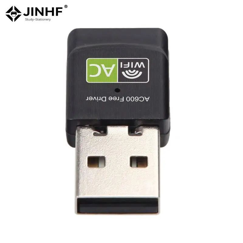 Bezmaksas Draiveri 600Mbps USB WiFi Adapteri 2.4 Ghz 5.8 Ghz Dual Band Wireless Ārējo Uztvērēju WiFi Dongle for PC Klēpjdators, Desktop