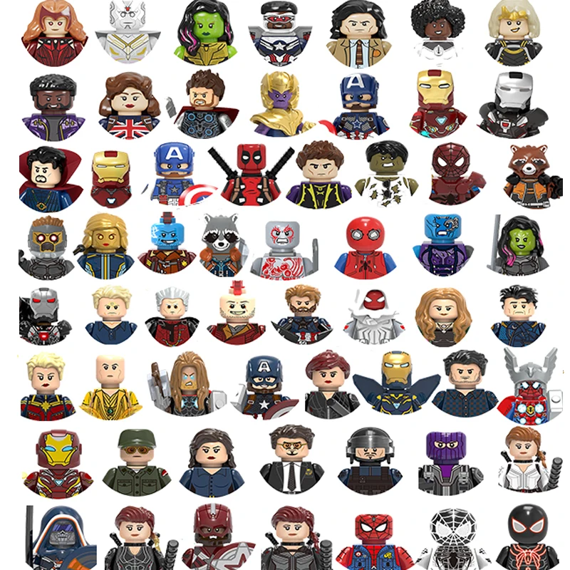 Disney Brīnums Avengers DIY Mini 3D Filmu Supervaronis Modeli, Celtniecības Bloki, Montāžas Rotaļlietas, Bērnu Dzimšanas dienas Dāvanas Zēni un Meitenes