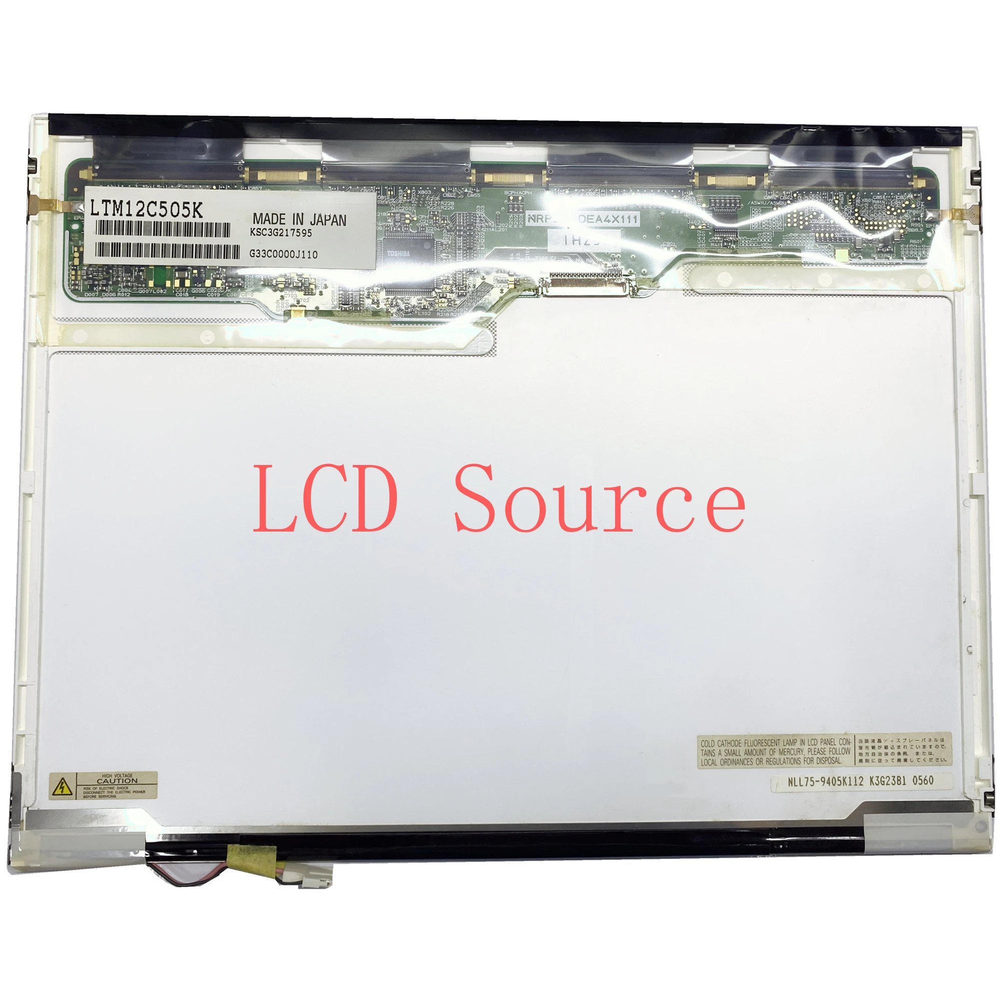 LTM12C505K LTM12C505 LTM12C505A LTD121EA6F LTM12C505F LTM12C505W LTM12C505V LTM12C505N LTM12C505X 1024×768 Klēpjdatoru LCD Ekrāna
