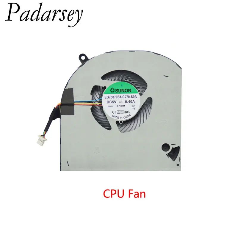 Padarsey Rezerves Laptop CPU, GPU, Dzesēšanas Ventilators Dell Alienware 15 R3 R4 Sērijas EG75070S1-C260-S9A EG75070S1-C270-S9A 0JWH30