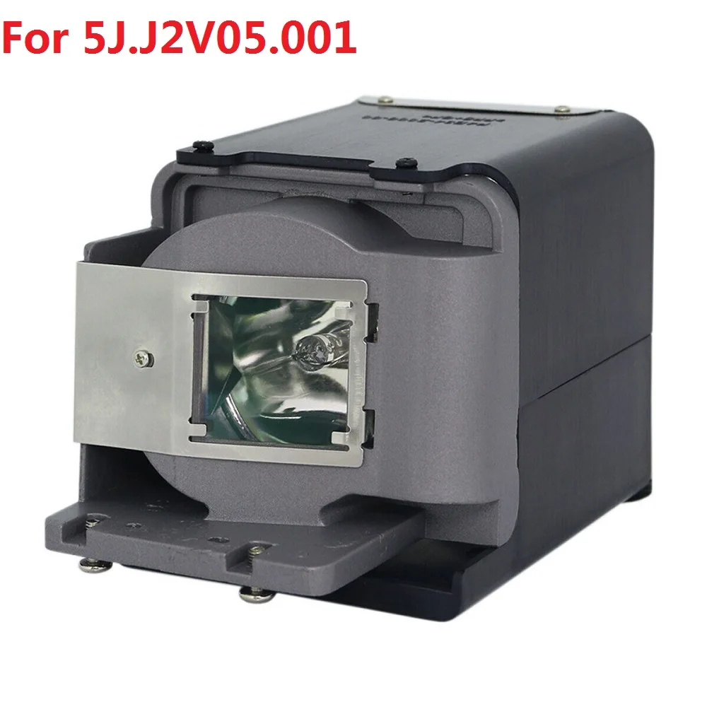 Rezerves 5J.J2V05.001 Projektoru Lampas BENQ MW870UST MW860USTi-V MX750 MP778 Saderīgs Projektors Tukša Spuldze ar Mājokļu