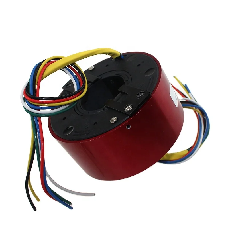 SRH3899-6P 6 ķēžu ģeneratora slīdēšanas gredzenu pagriežot savienotājs elektrisko Slip gear 