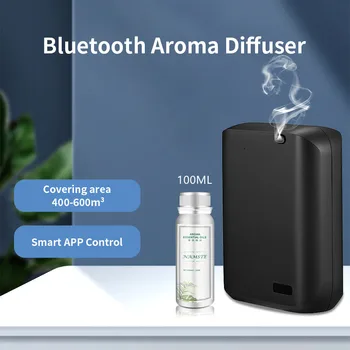 400m3 Bluetooth, Elektriskie Mājās Smaržas Mašīna Combo 100ML ēteriskā Eļļa Gaisa Atsvaidzinātāji Aromāta Izkliedētājs Uzstādīt Istabas Smaržas Ierīces