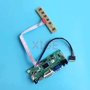 Kontrolieris Valdes Fit LTN101NT02-001/101/C01/L01 VGA DVI Audio LVDS 40 Pin 1024*600 Klēpjdatoru Displejs DIY Komplektu HDMI-Saderīgam 10.1