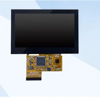 DMG48270F043_ 02W 4.3 collu ultra-plānas saprātīga seriālā porta ekrāns IPS LCD displejs ar izvēles touch