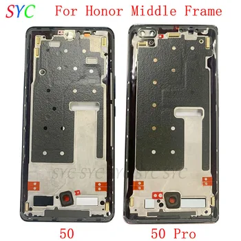 Vidū Rāmja Centrs Šasijas Segtu Mājokļu Huawei Honor 50 Pro Tālrunis Metāla LCD Rāmja Daļas, Remonts