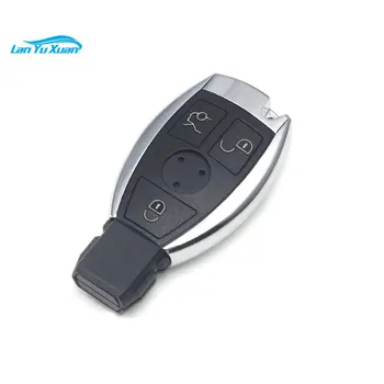 Jauns Produkts Ieslēdzamas Frekvenču 3-pogu Pusi-smart Key Benz Bga