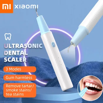 Xiaomi Elektriskā Zobu Tīrītājs Sadzīves Zobu Scaler Zobu Balināšanas Tīrīšanas Ierīce Ūdensizturīgs 3 Režīmu Zobakmens Noņemšana Mutes Dobuma Kopšanas