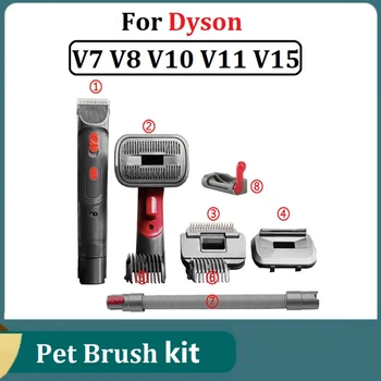 Pet Brush Kaķis, Suns Birste Matu Trimmeris Šļūtenes, Piederumi Dyson V7 V8, V10 V11 V15 Putekļsūcējs