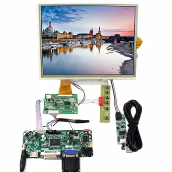 10.4 collu A104SN03 V1 800x600 LCD Ar Touch VS104TP-A2+H DMI DVI, VGA Audio LCD Kontrolieris Valdes M. NT68676