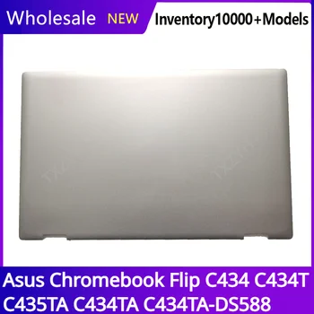 Par Asus Chromebook Flip C434T C435TA C434TA C434TA-DS588 LCD aizmugurējā vāciņa Priekšējo Bezel Eņģes Palmrest Apakšā Lietu A B C D Apvalks