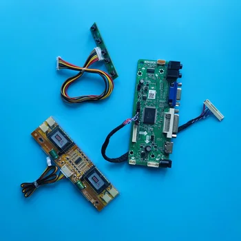 Karte VGA Kontrolieris valdes komplekts DIY LVDS M. NT68676 DVI LCD LTM230HT05 1920X1080 Ekrāna Panelis 23.5