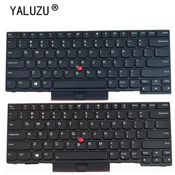 YALUZU MUMS Backlit angļu valodas tastatūra Lenovo Thinkpad E480 E485 L480 L380 T490 E490 E495 L490 T495 jogas L390 T480S P43S 01YP360