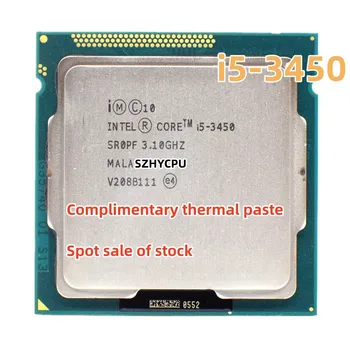 Izmantots Intel Core i5 3450 3.10 GHz Četrkodolu 6M Socket 1155 CPU Procesors SR0PF