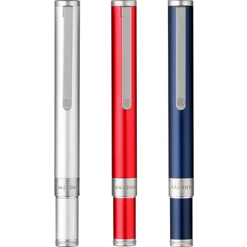 Majohn N1 Mini Strūklakas Pildspalvas Īss Portatīvo Papildu Gluda Alumīnija Sakausējuma Pildspalva 0.5 mm F/EF 0.38 mm Nib Office Biznesa Kancelejas preces
