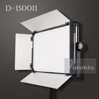 120W LED Panelis Gaismas Dzīvoklis Studio Gaismas, Video Intervijas, Foto Fotografēšanas Bio-krāsu Regulēšana D-1500II LED Lampas