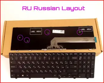 Jaunu Tastatūru RU krievijas Versija Dell Inspiron 15 5000 0KPP2C MP-13N7 P39F KPP2C Klēpjdatoru Melns Ar rāmi Non-Backlit