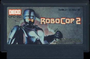 8bit spēle kartes : Robocop 2 ( Japānas Versija!! )