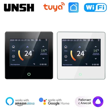 Tuya WiFi Smart Termostats, Temperatūras Regulators Ūdens Elektriskās Grīdas Apkures Gāzes Katls Atbalsts Yandex Alise Alexa, Google Home