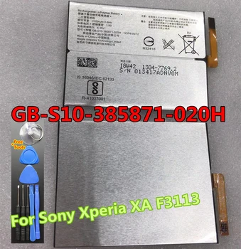 Oriģināls Augstas Kvalitātes 2300mAh GB-S10-385871-020H Rezerves akumulators Sony Xperia XA F3113 Telefonu baterijas Bateria