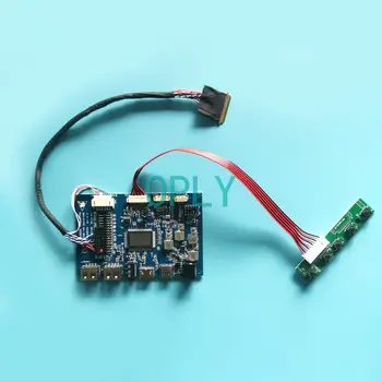 Fit LTN173KT01 2USB TIPA C PCB 862 Kontrollera Draiveri Valdes Mini HDMI-Saderīgam Klēpjdatora Ekrāns DIY Komplektu 1600*900 LVDS 40 Pin 17.3