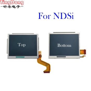 JAUNU Augšējo Top Zemāku Apakšā LCD Ekrānu Nomaiņa Remonta Daļas Par Nintendo DSi Par NDSI Displejs