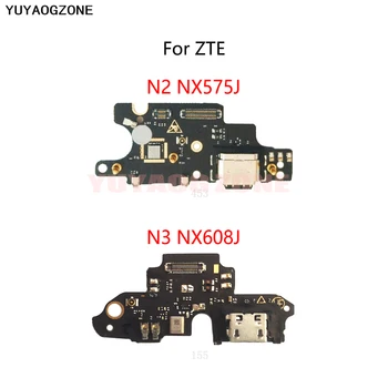Uzlādēšana caur USB Dokstacijas Pieslēgvieta Ligzda Ligzda Maksas Valdes Flex Kabelis ZTE Nubia N2 NX575J N3 NX608J